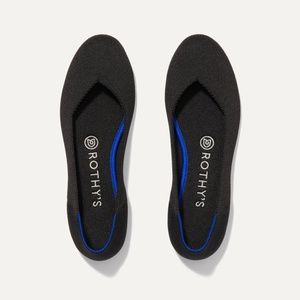 Rothy's The Flat in Black 7.5